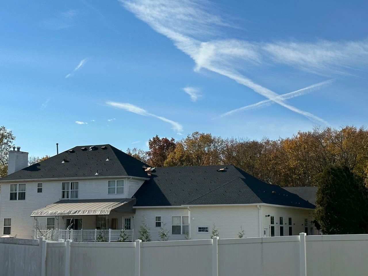 Finished rooftop solar on a home in Jackson, NJ